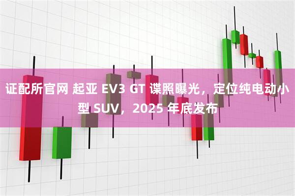 证配所官网 起亚 EV3 GT 谍照曝光，定位纯电动小型 SUV，2025 年底发布
